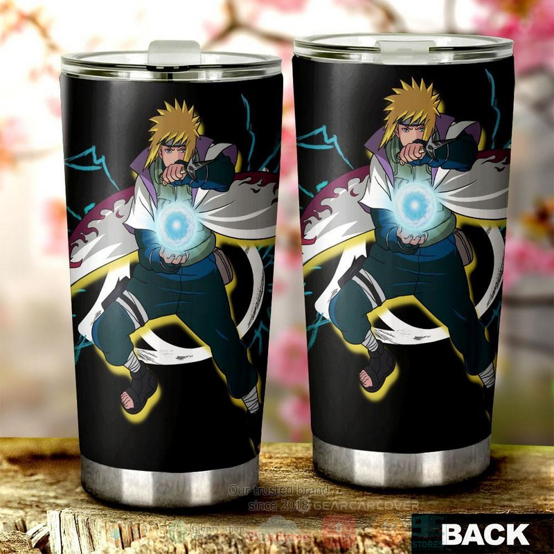 BEST Namikaze Minato Naruto Anime 3D Steel Tumbler 3 Namikaze Minato Naruto Anime Tumbler 1 2