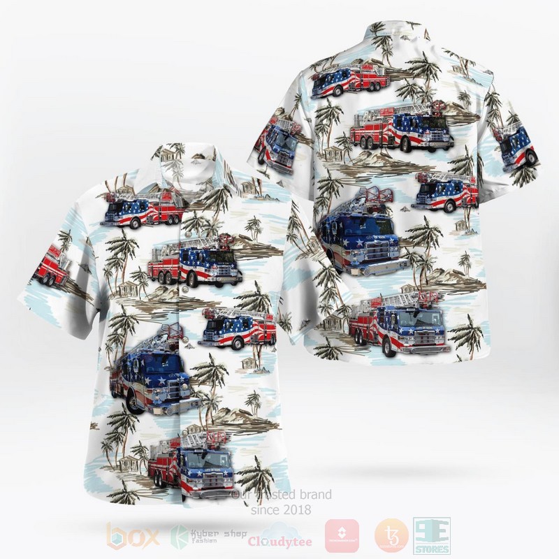 Napa Fire Department Hawaiian Shirt