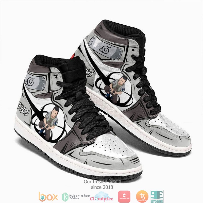 Nara Shikamaru Uniform NRT Anime Air Jordan High Top Shoes 1