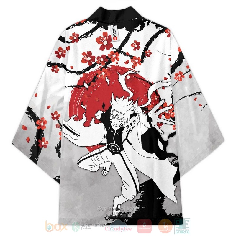 BEST Naruto Bijuu Naruto Anime White Japan 3D Print Kimono 4 Naruto Bijuu Naruto Anime White Inspired Kimono 1 2 3