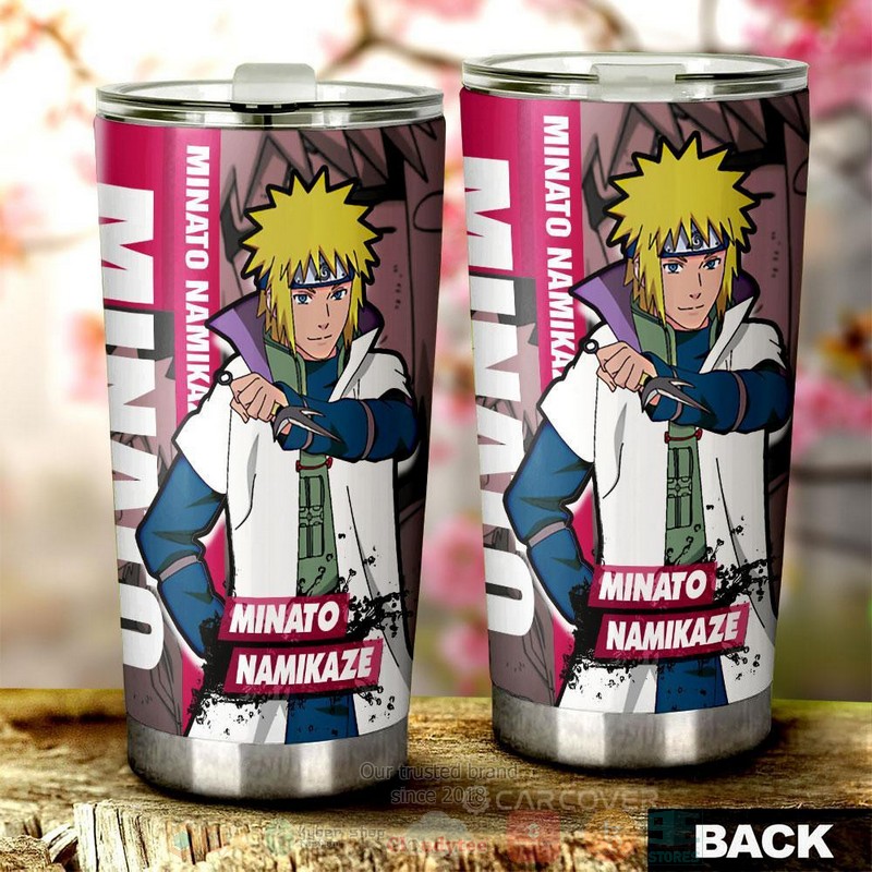 BEST Naruto Minato Anime 3D Steel Tumbler 3 Naruto Minato Anime Tumbler 1 2