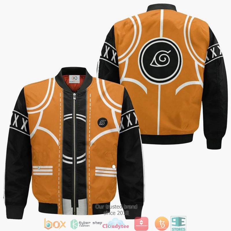 Naruto Naruto Anime 3D Bomber jacket