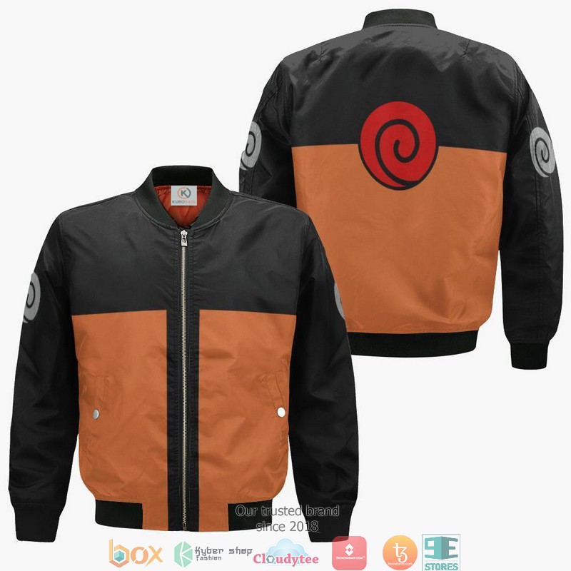 Naruto Shippuden Anime 3D Bomber jacket