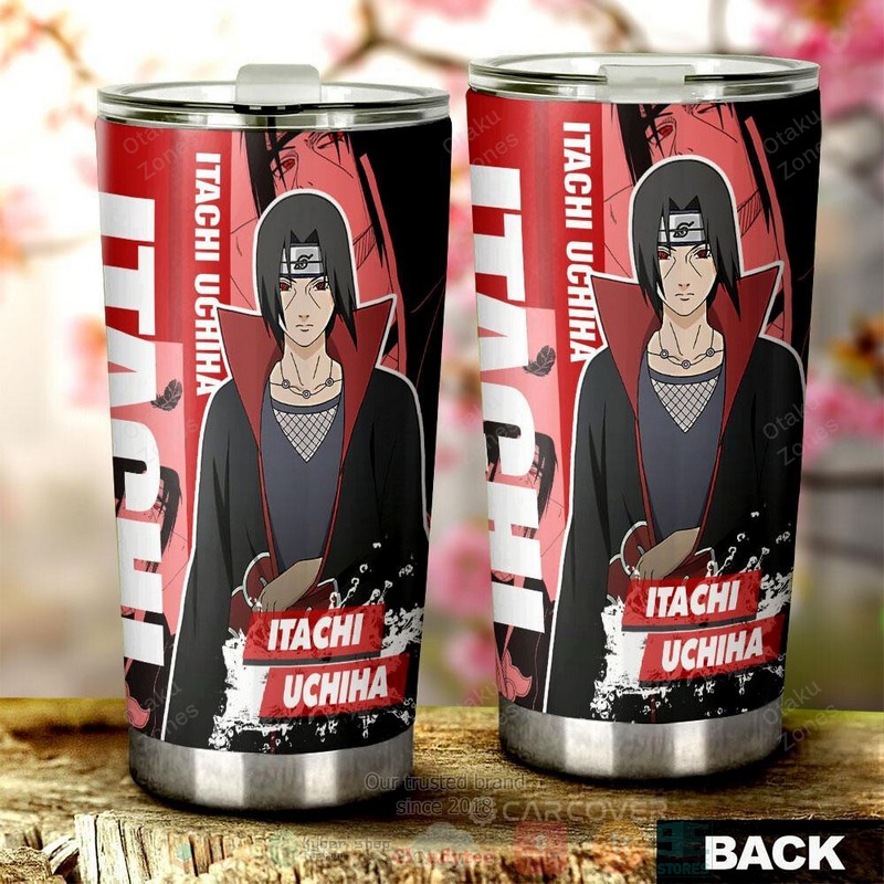 BEST Naruto Uchiha Itachi Anime 3D Steel Tumbler 3 Naruto Uchiha Itachi Anime Tumbler 1 2