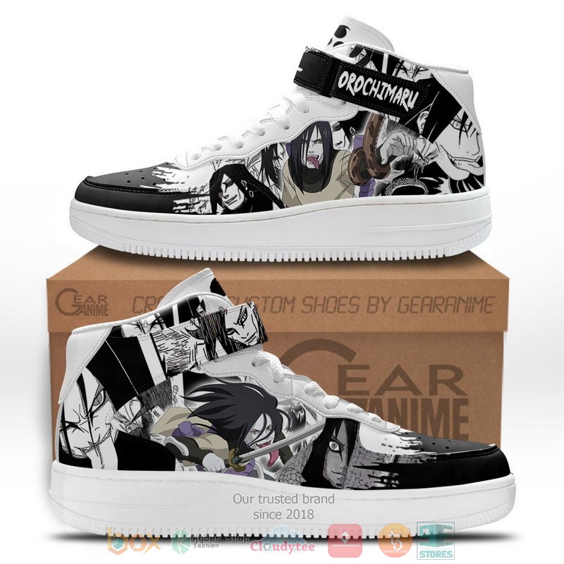 Naruto Uzumaki Baryon Anime Mix Manga High Air Force Shoes