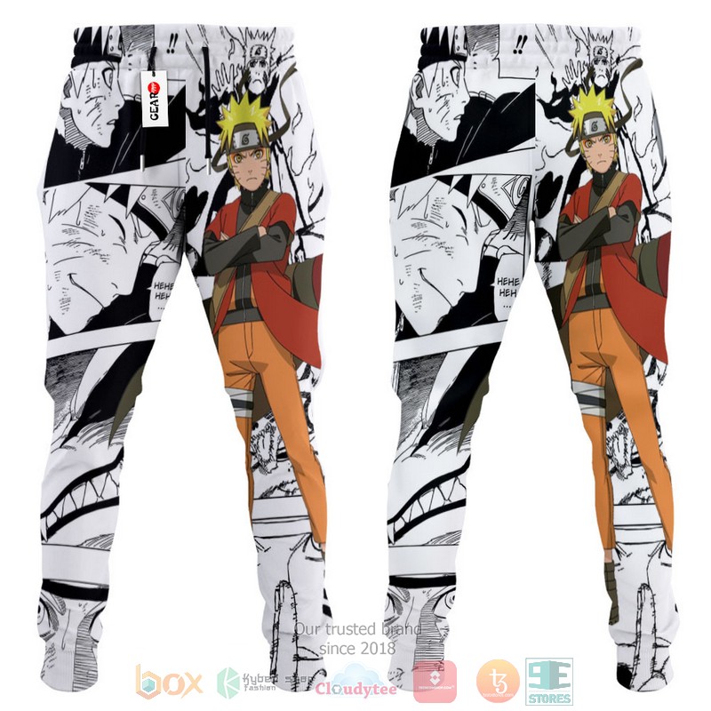 BEST Naruto Uzumaki Naruto Anime Manga Style Longpants 4 Naruto Uzumaki Naruto Anime Manga Style Jogger longpants 1 2 3