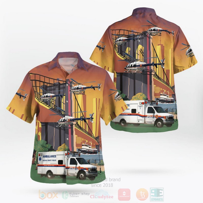 BEST Nassau County Police, New York Yellow 3D Aloha Shirt 8 BEST Nassau County Police, New York Yellow 3D Aloha Shirt word2