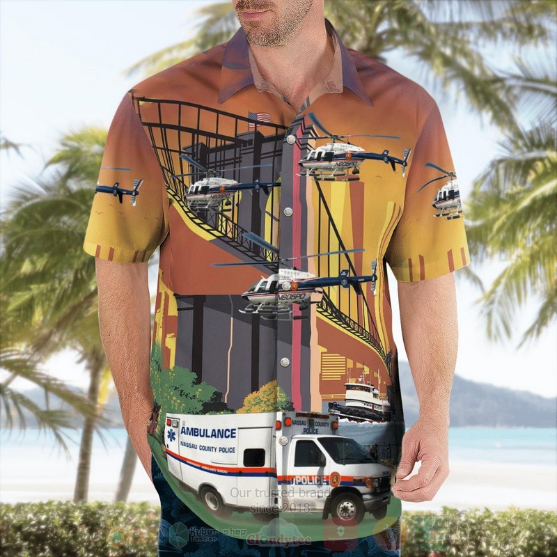BEST Nassau County Police, New York Yellow 3D Aloha Shirt 4 BEST Nassau County Police, New York Yellow 3D Aloha Shirt word2