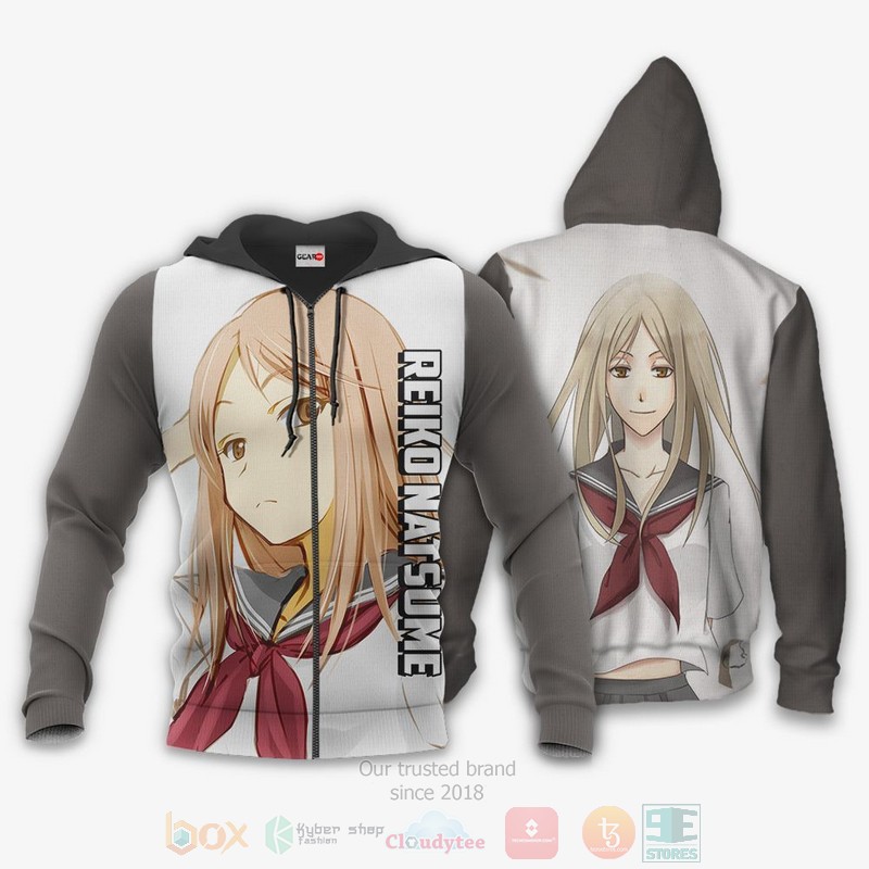 BEST Anime Natsume Yuujinchou Reiko Natsume All Over Print Hoodie-Bomber Jacket 12 Natsume Yuujinchou Reiko Natsume Anime 3D Hoodie Bomber Jacket