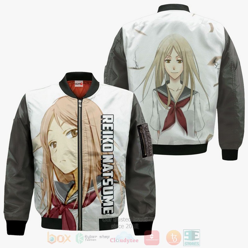 BEST Anime Natsume Yuujinchou Reiko Natsume All Over Print Hoodie-Bomber Jacket 4 Natsume Yuujinchou Reiko Natsume Anime 3D Hoodie Bomber Jacket 1 2 3