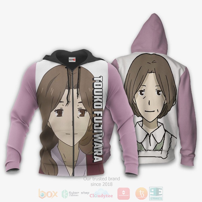 BEST Anime Natsume Yuujinchou Touko Fujiwara All Over Print Hoodie-Bomber Jacket 13 Natsume Yuujinchou Touko Fujiwara Anime 3D Hoodie Bomber Jacket