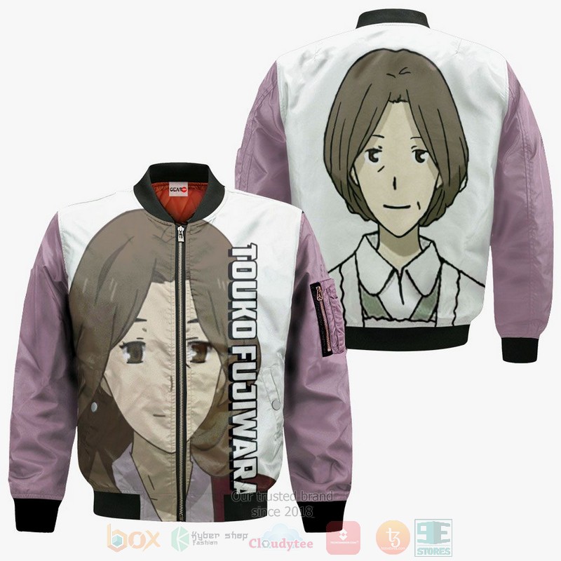 BEST Anime Natsume Yuujinchou Touko Fujiwara All Over Print Hoodie-Bomber Jacket 4 Natsume Yuujinchou Touko Fujiwara Anime 3D Hoodie Bomber Jacket 1 2 3