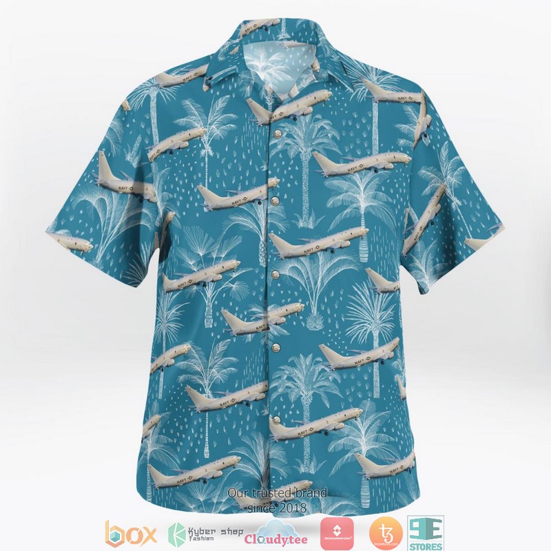 Navy Boeing P-8 Poseidon Hawaiian Shirt 3 Navy Boeing P-8 Poseidon Hawaiian Shirt word2