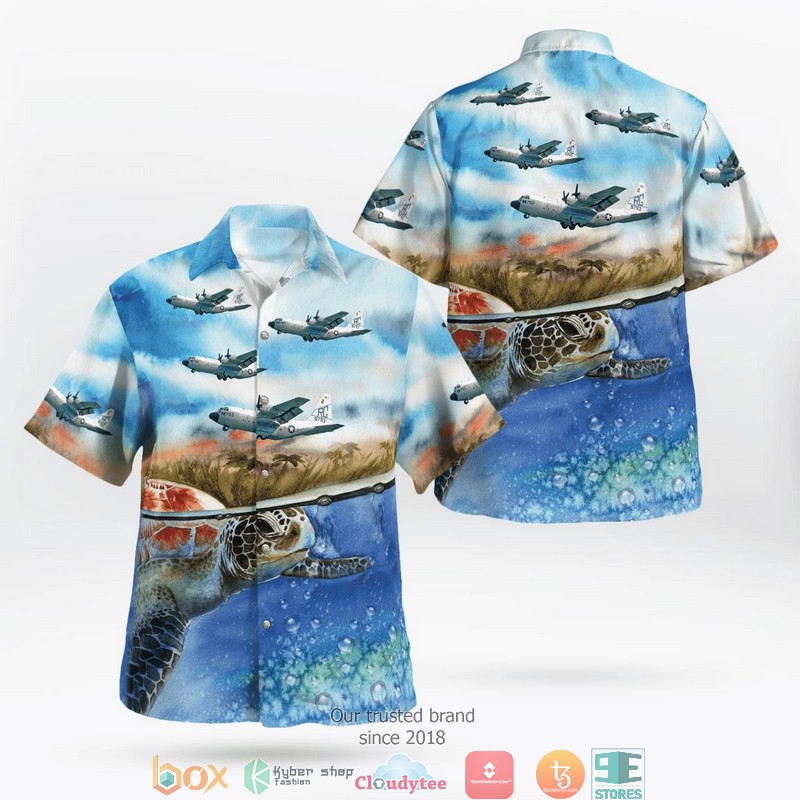 Navy Lockheed C-130F Hercules Of VRC-50 Hawaiian Shirt 8 Navy Lockheed C-130F Hercules Of VRC-50 Hawaiian Shirt word1