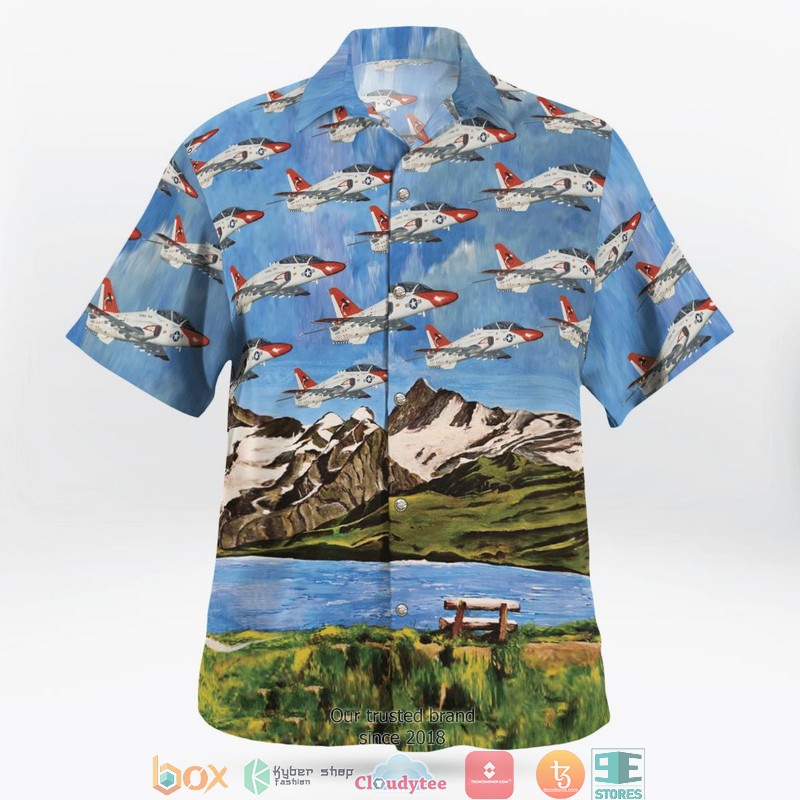 Navy VX-23 T-45 Goshawk Hawaiian Shirt 3 Navy VX-23 T-45 Goshawk Hawaiian Shirt word1