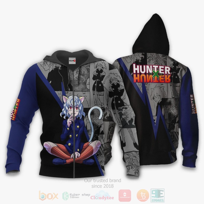 Neferpitou Custom Hunter x Hunter Anime Manga 3D Hoodie Bomber Jacket