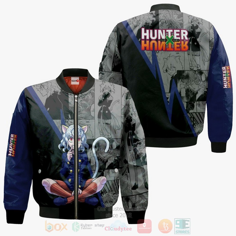 BEST Anime Neferpitou Hunter x Hunter Anime-Manga All Over Print Hoodie-Bomber Jacket 4 Neferpitou Custom Hunter x Hunter Anime Manga 3D Hoodie Bomber Jacket 1 2 3
