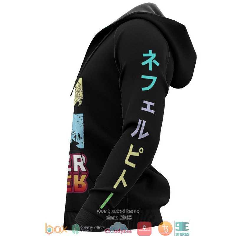 Neferpitou HxH Anime Merch 3D Shirt, Bomber jacket 6 Neferpitou HxH Anime Merch 3D Shirt Bomber jacket 1 2 3 4 5