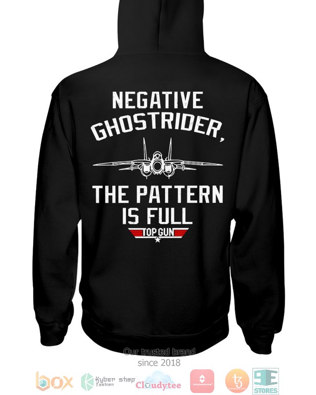 Negative Ghostrider Pattern is Full Top Gun hoodie, shirt word3