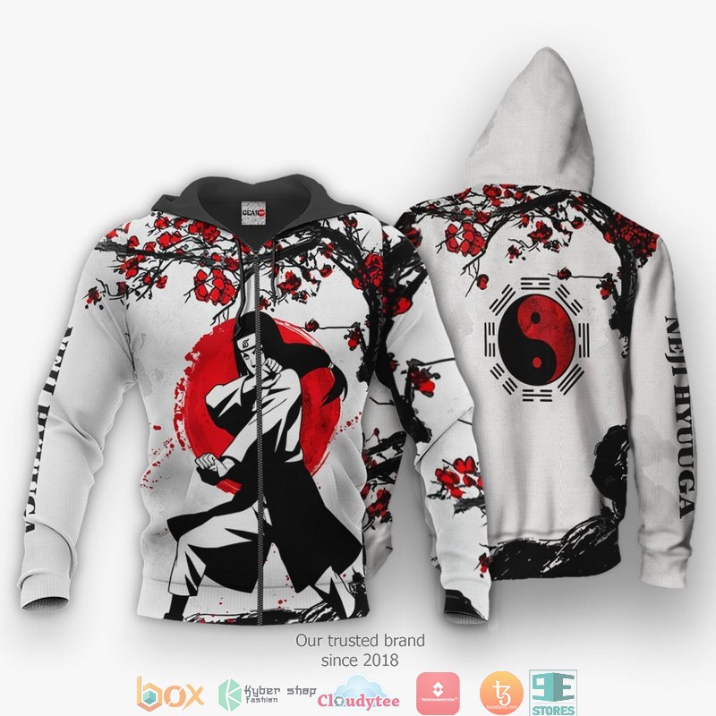 Neji Hyuga Japan NRT Anime 3D Shirt, Bomber jacket 12 Neji Hyuga Japan NRT Anime 3D Shirt Bomber jacket