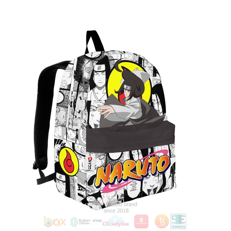 Neji Hyuuga Naruto Anime Manga Backpack 1