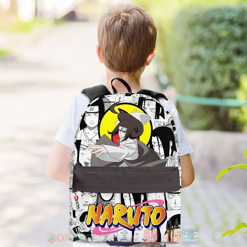 BEST Neji Hyuuga Naruto Manga Mix Anime 3D Print Backpack 3 Neji Hyuuga Naruto Anime Manga Backpack 1 2