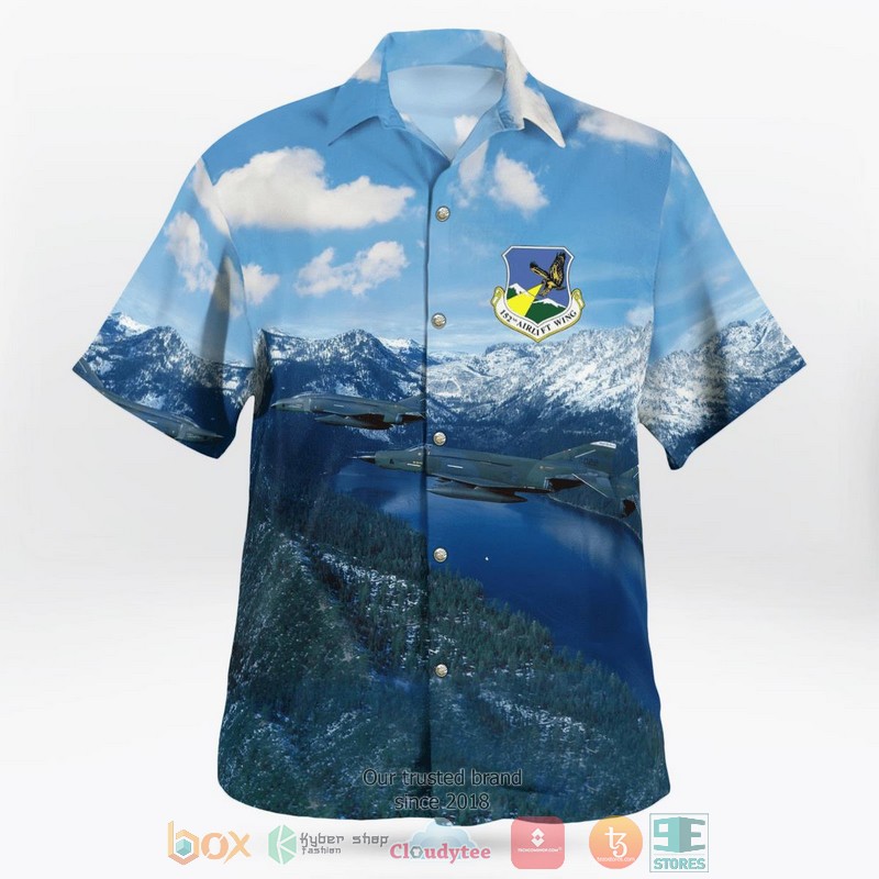 Nevada Air National Guard 152nd Airlift Wing McDonnell RF-4C Phantom II Hawaiian Shirt 3 Nevada Air National Guard 152nd Airlift Wing McDonnell RF-4C Phantom II Hawaiian Shirt word1