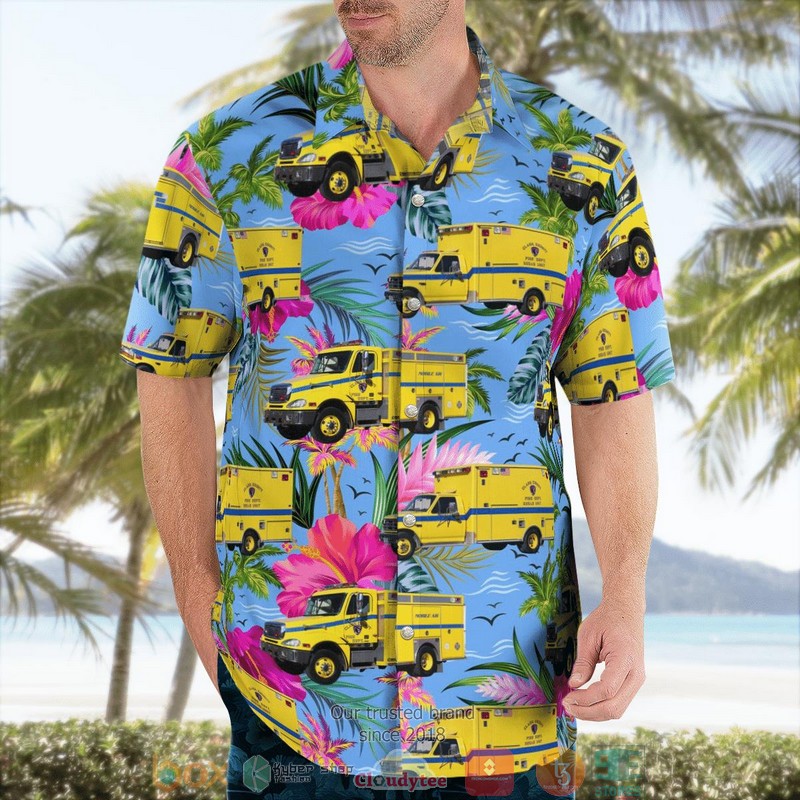 NEW Nevada Clark County Fire Department Station 14 - Winchester Hawaii Shirt word2