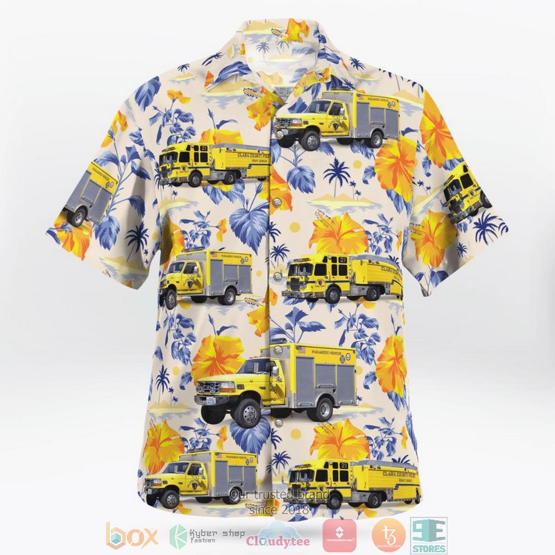 NEW Nevada Clark County Fire Department Station 21 - Spring Valley Hawaii Shirt word3