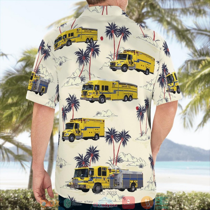 NEW Nevada Clark County Fire Department Station 24 - Enterprise Hawaii Shirt 2 NEW Nevada Clark County Fire Department Station 24 - Enterprise Hawaii Shirt word2