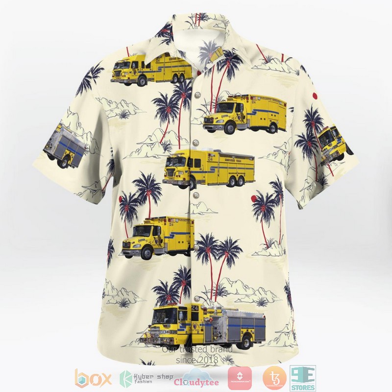NEW Nevada Clark County Fire Department Station 24 - Enterprise Hawaii Shirt 3 NEW Nevada Clark County Fire Department Station 24 - Enterprise Hawaii Shirt word2