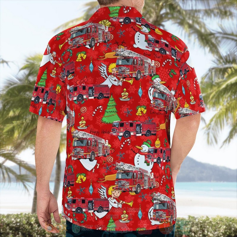 BEST New Caney, Montgomery County, Texas, East Montgomery County Fire Department Christmas 3D Aloha Shirt word1
