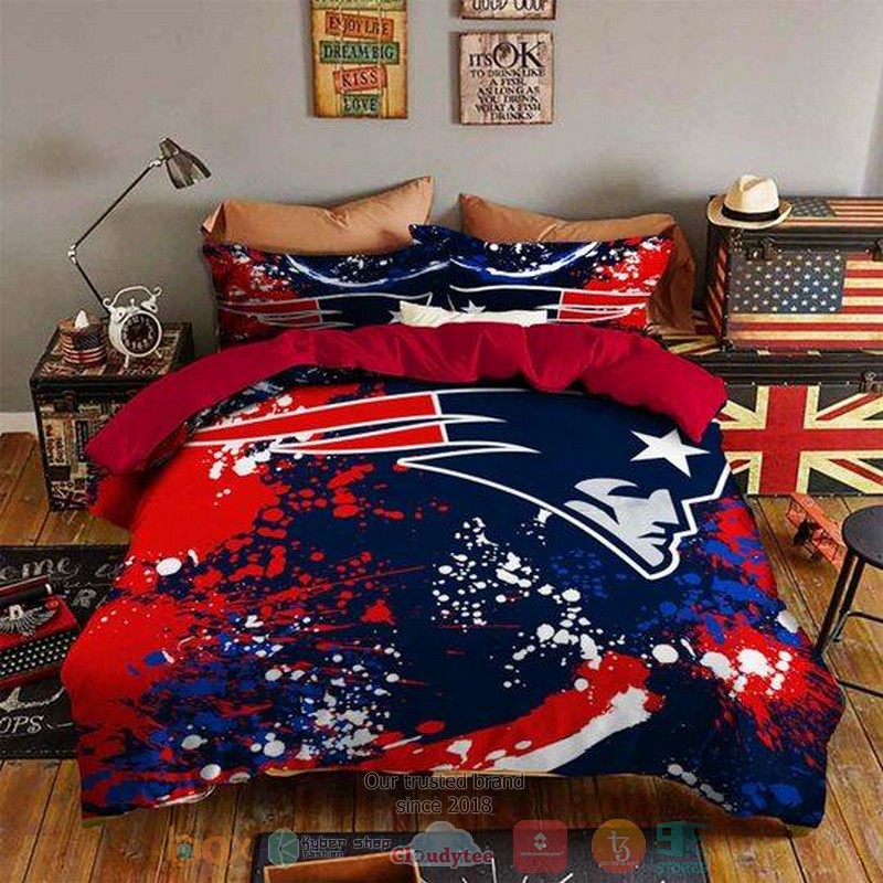 New England Patriots NFL logo Bedding Set
