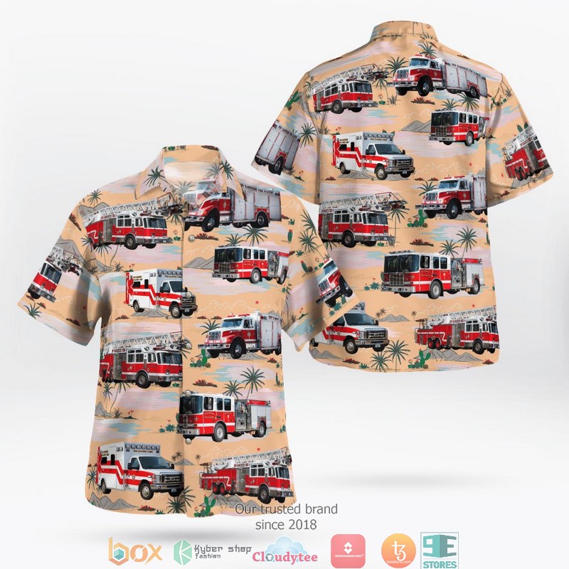 New Hampshire Fire Academy & Emergency Medical Services Hawaii 3D Shirt 2 New Hampshire Fire Academy Emergency Medical Services Hawaii 3D Shirt
