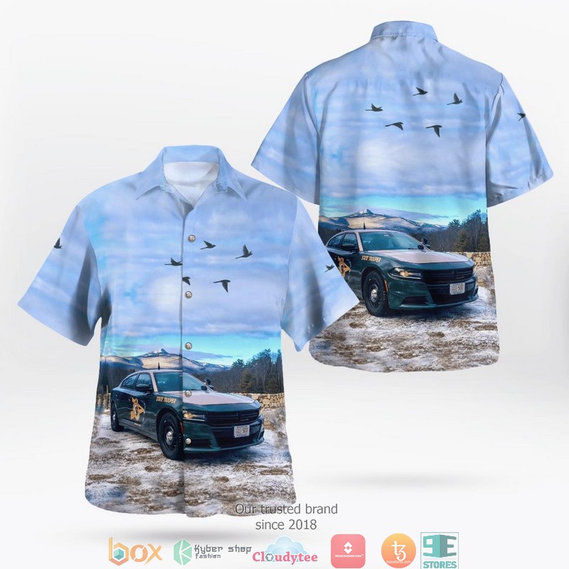 New Hampshire State Police Hawaii 3D Shirt