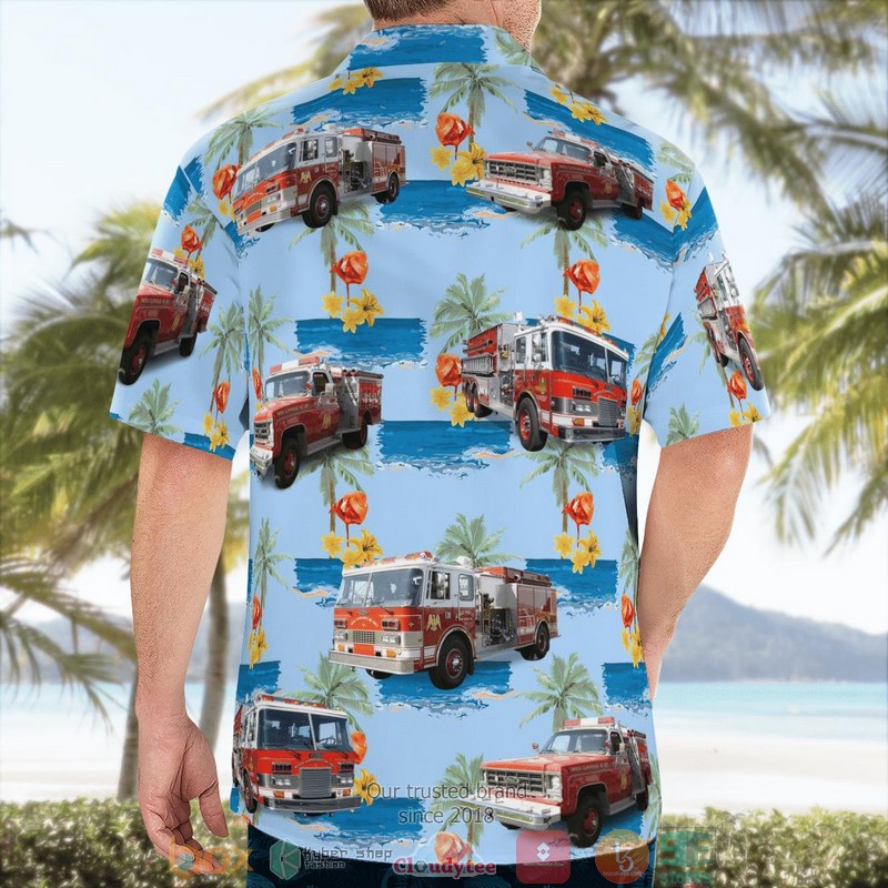 New Hope Bucks County Pennsylvania New Hope Eagle Volunteer Fire Company Hawaiian shirt word3