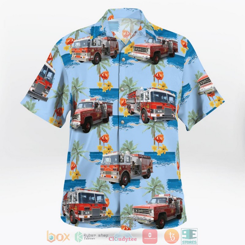 New Hope Bucks County Pennsylvania New Hope Eagle Volunteer Fire Company Hawaiian shirt word3