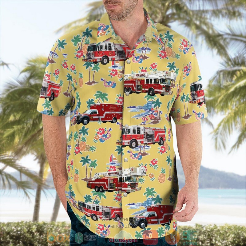 New Lenox Will County Illinois New Lenox Fire Protection District Hawaiian shirt 4 New Lenox Will County Illinois New Lenox Fire Protection District Hawaiian shirt word2