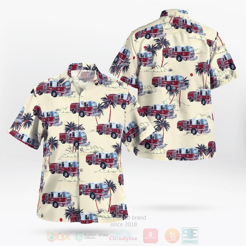 New Mexico Farmington Fire Department Hawaiian Shirt
