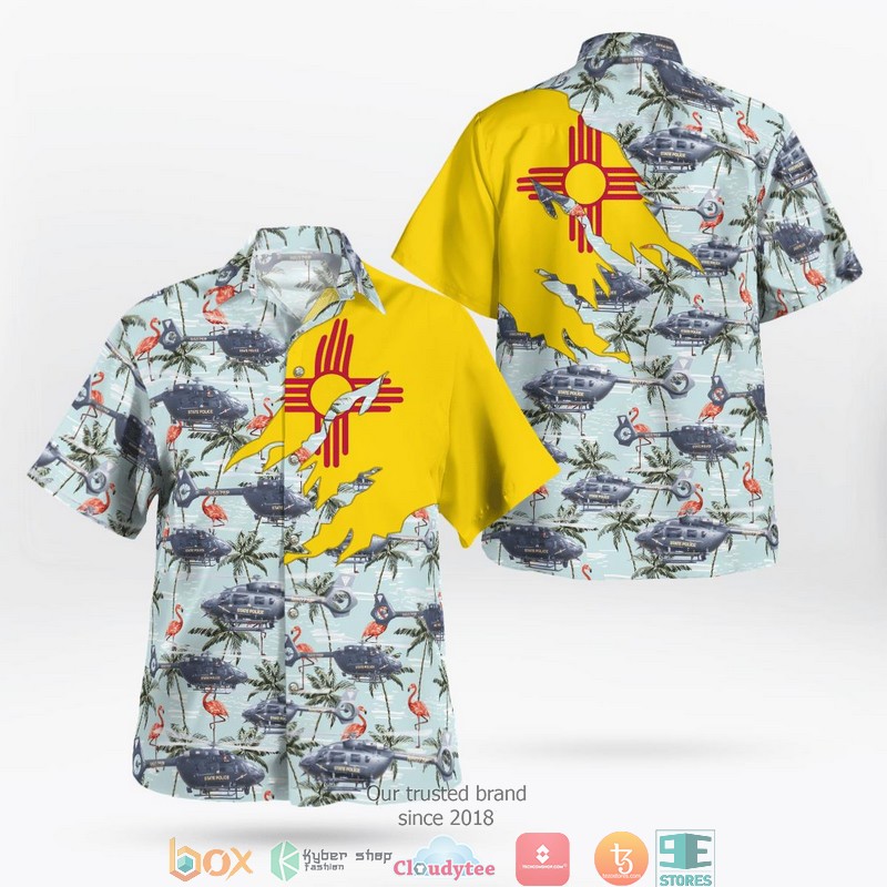 NEW New Mexico Police Helicopter Hawaii Shirt 1