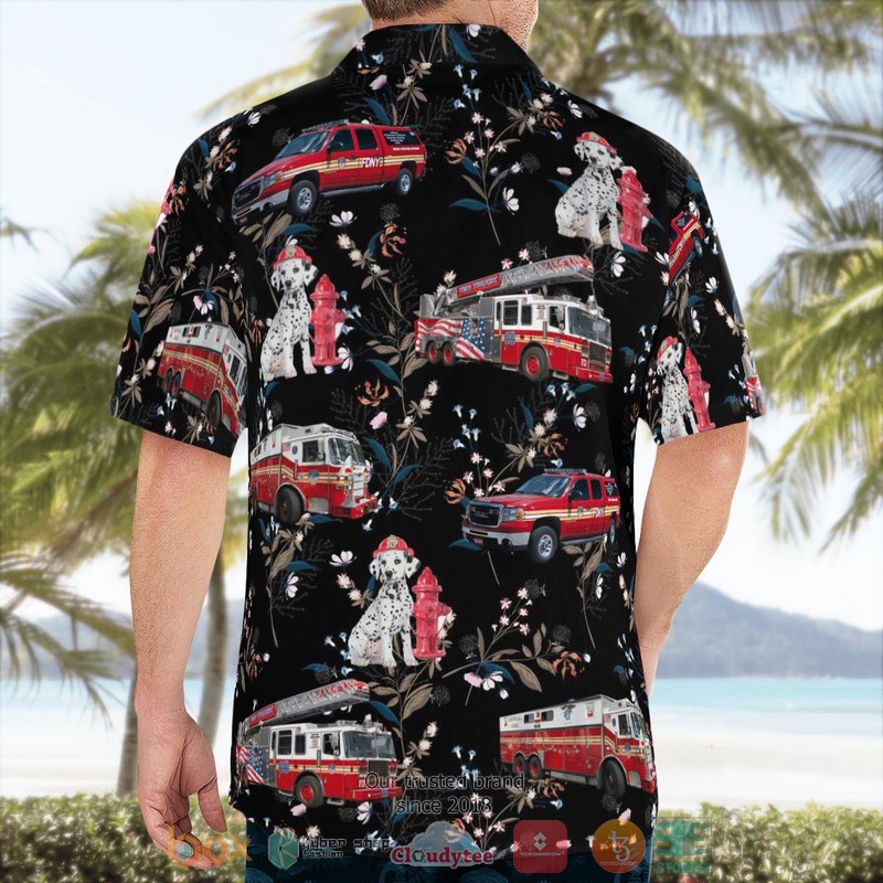 New York City Fire Department FDNY & Dalmatian Fire Dog Hawaiian Shirt 2 New York City Fire Department FDNY & Dalmatian Fire Dog Hawaiian Shirt word1