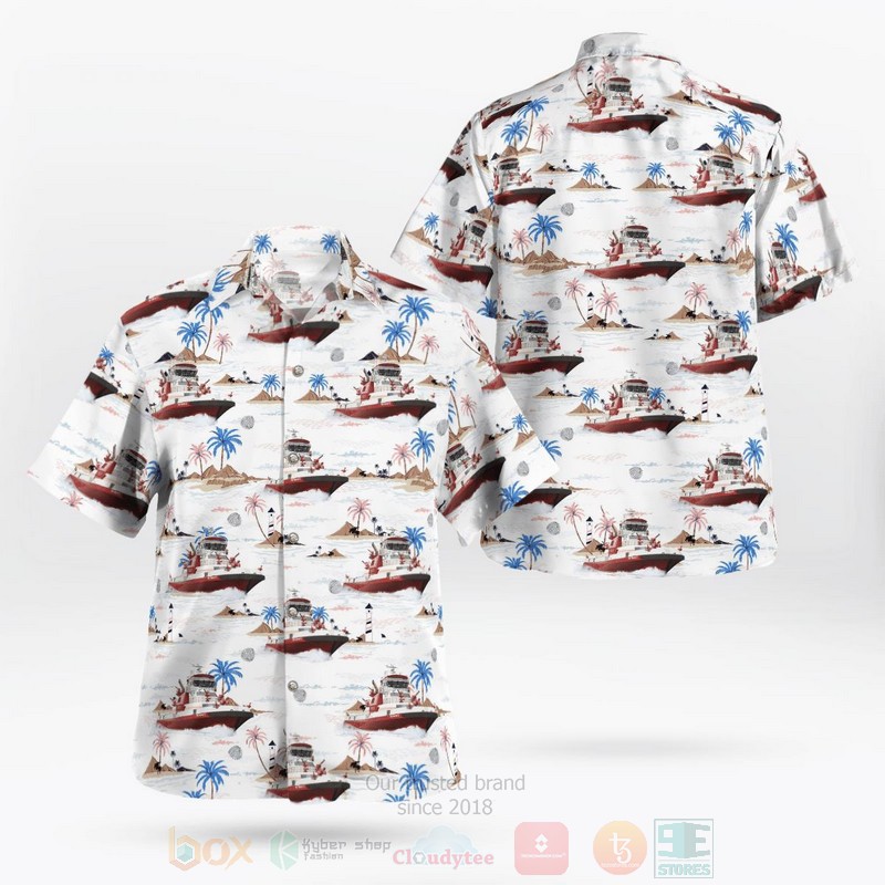 BEST New York City Fire Department Fire Fighter II Fireboat 3D Aloha Shirt 2 New York City Fire Department Fire Fighter II Fireboat Hawaiian Shirt