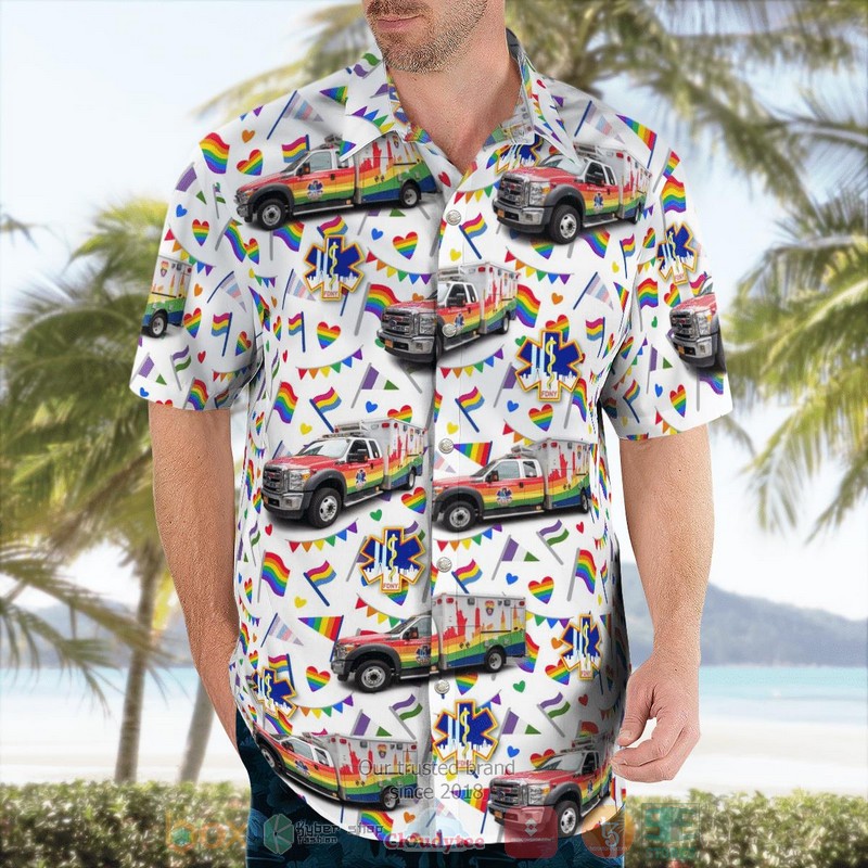 NEW New York City Fire Department LGBT Hawaii Shirt 4 NEW New York City Fire Department LGBT Hawaii Shirt word1