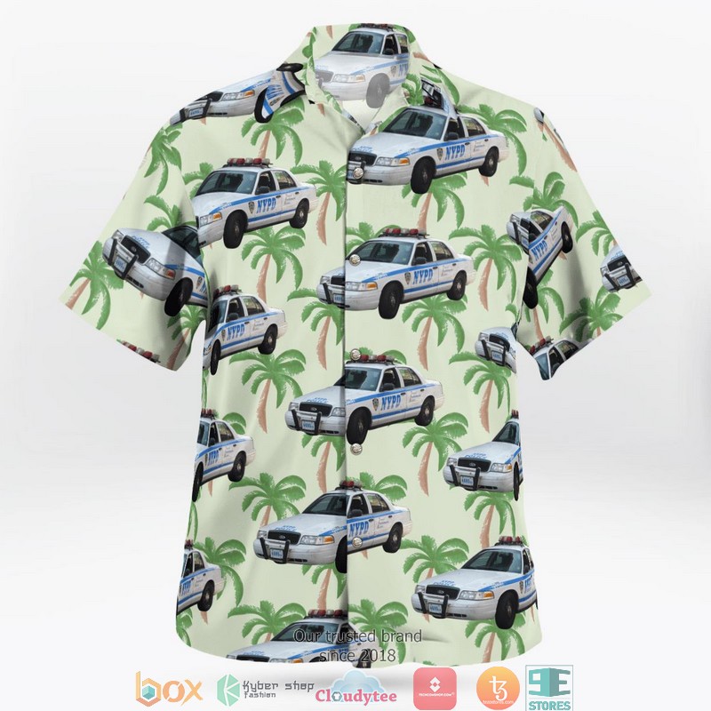 New York City Police Department Ford Crown Victoria Police Interceptor Hawaiian Shirt 3 New York City Police Department Ford Crown Victoria Police Interceptor Hawaiian Shirt word2