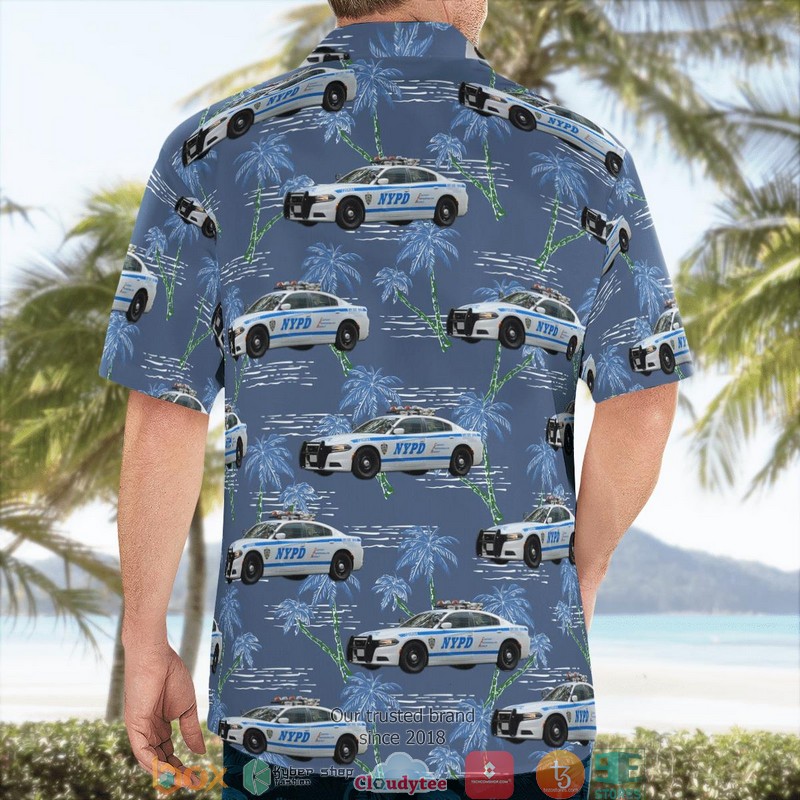 New York City Police Department NYPD Dodge Charger Hawaiian Shirt 2 New York City Police Department NYPD Dodge Charger Hawaiian Shirt word3