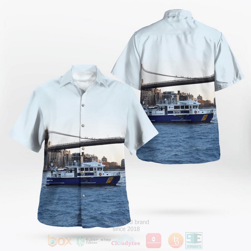 BEST New York City Police Department Police Boat 3D Aloha Shirt 9 BEST New York City Police Department Police Boat 3D Aloha Shirt word2
