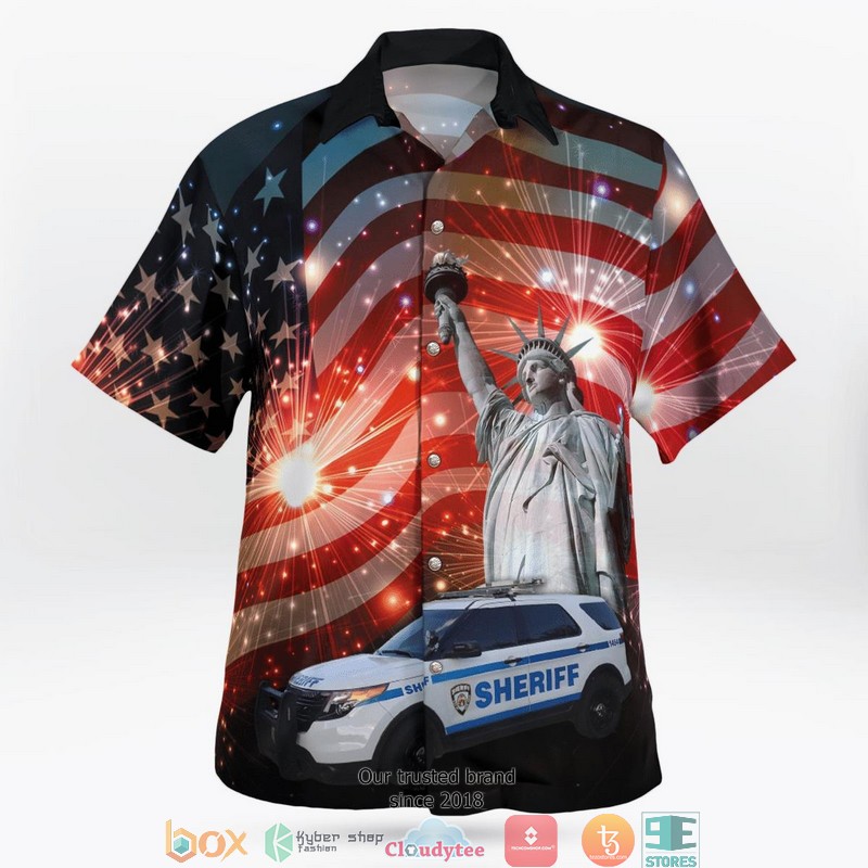 NEW New York City Sheriff Vehicle Hawaii Shirt 5