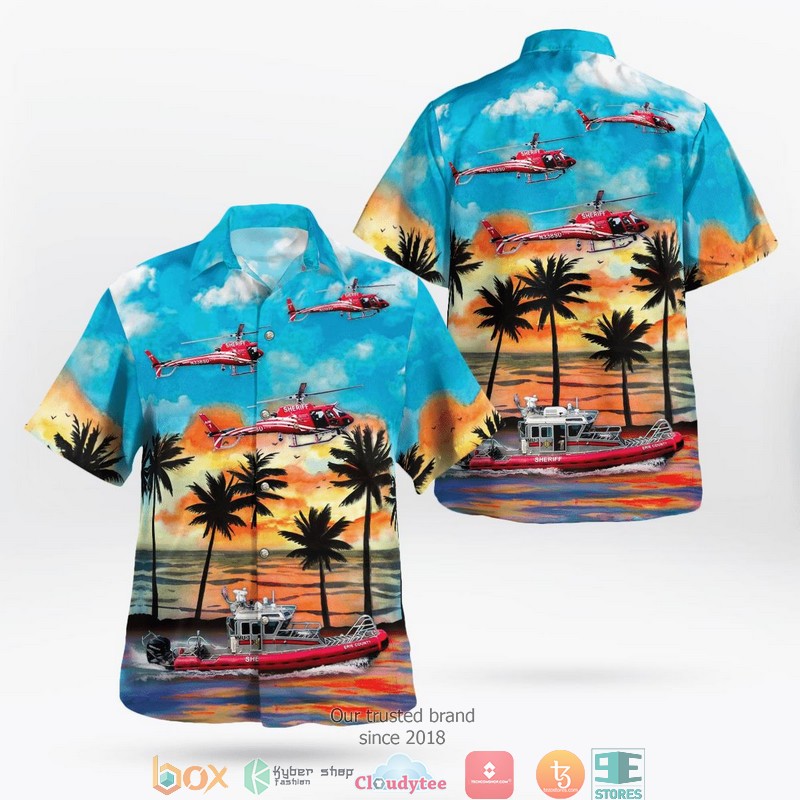 New York Erie County Sheriff Hawaii 3D Shirt