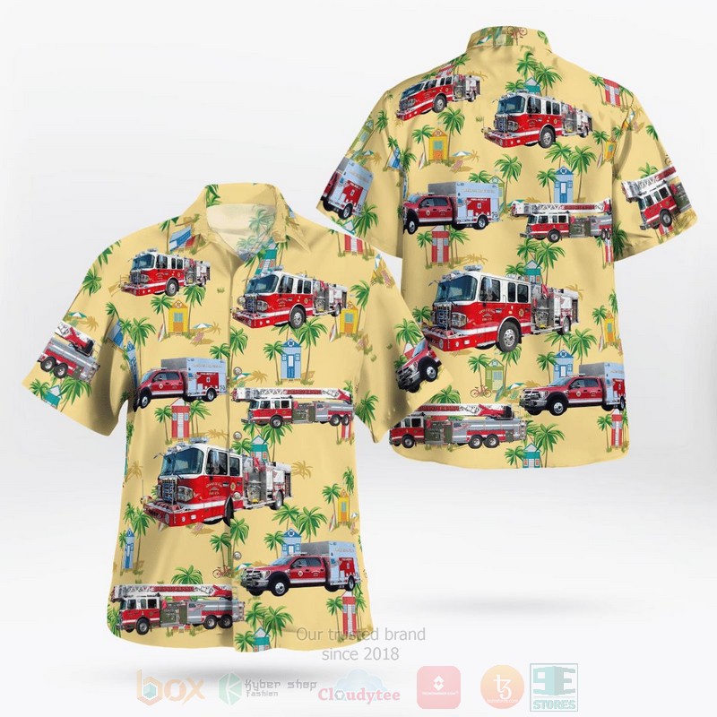 BEST New York Grand Island Fire Company 3D Aloha Shirt 3 New York Grand Island Fire Company Hawaiian Shirt