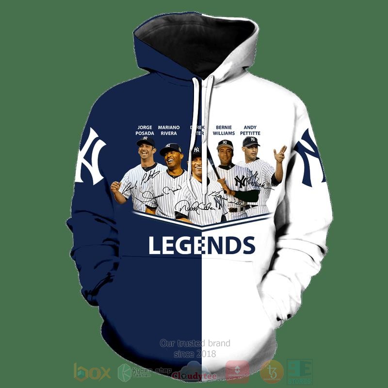 BEST New York Yankees NFL The Legends 3D T-Shirt, Hoodies 19 New York Yankees NFL The Legends 3D Hoodie Shirt